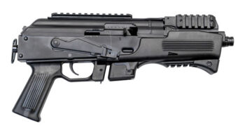 Charles Daly PAK-9 9mm, 6.3" Barrel, Beretta 92 Mags, No Brace, Black, 10rd