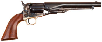 Cimarron 1860 Army 44 Cal, 8" Barrel, Case Hardened Frame, Walnut Grip, 6rd