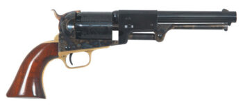 Cimarron Model Dragoon Civilian 44 Caliber, Case Hardened Frame, Walnut Grip