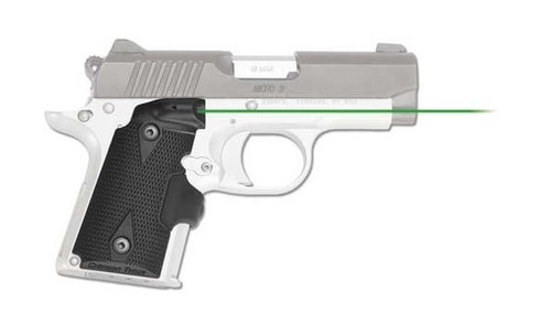 Crimson Trace Hi-Brite Laser Grip, Green Laser, Black, For Kimber Micro 9