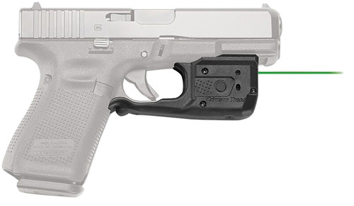Crimson Trace Laserguard PRO, Green Laser, Black, For Glock 17/19