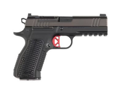 Dan Wesson DWX Compact 9mm, 4" Barrel, Black, Night Sights, Optics Ready, 15rd