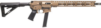Diamondback DB9R 9mm, 16" Barrel, Magpul MOE Stock, M-LOK, Burnt Bronze, 32rd