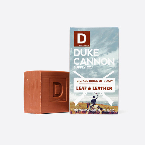 Duke Cannon Big Ass Brick of Soap - Leaf and Leather