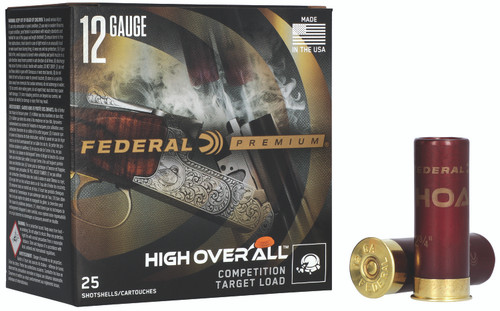 Federal Premium 12 Ga, 2.75", #8, 1 1/8 oz, Lead, 25rd Box