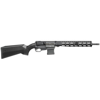 FightLite SCR 5.56x45mm, 16.25" Threaded Barrel, Black, Polymer Stock, 5rd