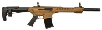 GForce GF25 12 Ga, 3" Chamber 20" Barrel, Bronze, Black Furniture, 5rd