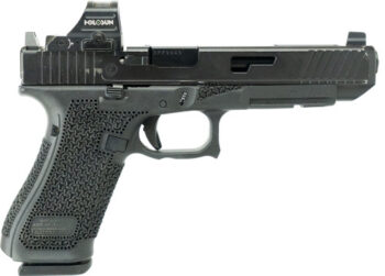 Glock G34 Gen 5 MOS Used 9mm, 5.3" Barrel, Black, Holosun Red Dot Sight, 17rd