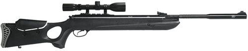 Hatsan Mod 130 QE Carnivore Air 30 Pellet, Black, 3-9x40mm Scope