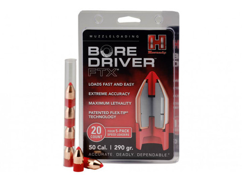 Hornady Bore Driver 50 Cal, ELD-X Profile, 12rd Box
