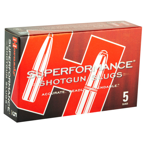 Hornady Superformance MonoFlex 12 Ga, 2.75", 300gr, Slug, 5rd Box