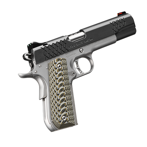 Kimber Aegis Elite Custom .45 ACP, 5" Barrel, FO Sights, G10 Grips, Black/Satin, 8rd