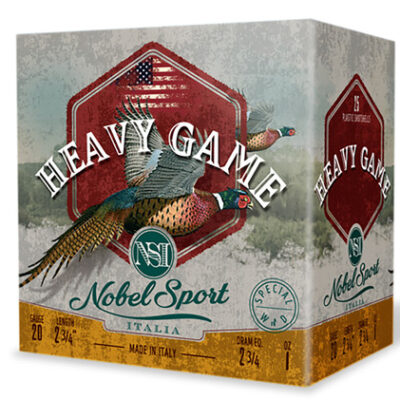 Nobel Sport Heavy Game 20 Ga, 2.75", 1 oz, 7.5 Shot, 25rd Box
