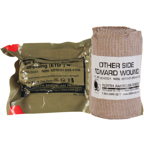 North American Rescue Emergency Trauma Dressing, 4"