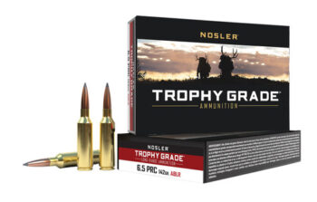 Nosler Trophy Grade Long-Range 6.5 PRC, 142gr, SABLR, 20rd Box