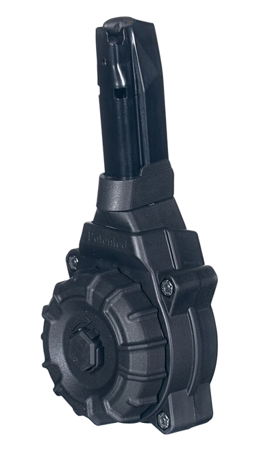 ProMag, Drum Magazine, 9mm, 30Rd, Fits Sig P365, Black Color