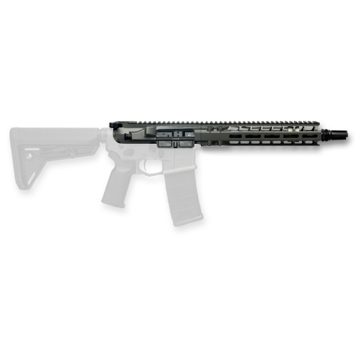 Radian Complete Upper 223 Wylde, 10.5" Threaded Barrel, Gray Cerakote