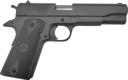 Rock Island M1911-A1 GI 10mm, 5" Barrel, Optic Cut/Serrated Slide, Black Rubber Grip, 8rd