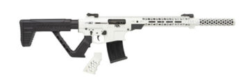 Rock Island VR80 12 Ga, 3" Chamber 20" Barrel, Stormtrooper White Cerakote, Black Thumbhole Stock, 5rd
