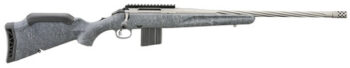 Ruger American Gen II 6mm ARC, 20" Threaded Barrel, Gray Splatter, 10rd