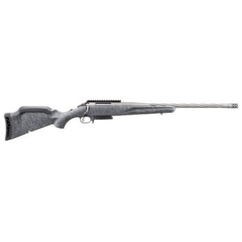 Ruger American Rifle Gen 2 6.5 Creedmoor, 20" Threaded Barrel, Gray Splatter, 3rd