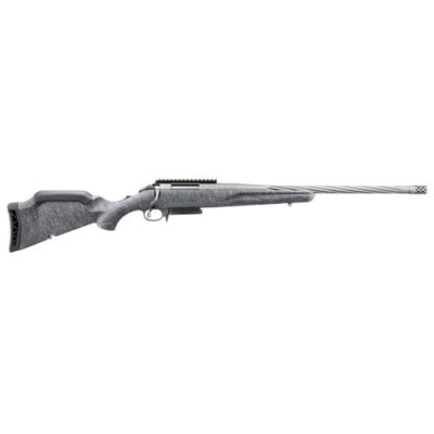 Ruger American Rifle Gen 2 6.5 Creedmoor, 20" Threaded Barrel, Gray Splatter, 3rd