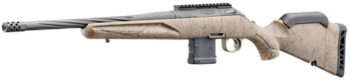 Ruger American Ranch Gen 2 223 Remington/5.56x45mm, 16" Threaded Barrel, Flat Dark Earth Splatter, Black Rec, 10rd