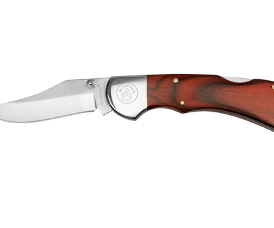 Sarge Knives, Gambler-Pakkawood Lock Back Folder, 6.75" Open, 4" Closed