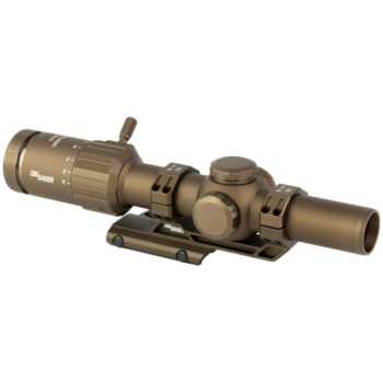 Sig Sauer Tango MSR LPVO Scope, 1-6x24, BDC6 Illuminated Reticle, Coyote Brown