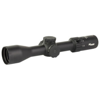 Sig Sauer Whiskey 4 Scope, 3-12x44mm, Black, Quadplex Reticle