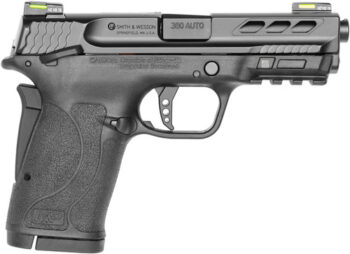 Smith & Wesson M&P Shield EZ M2.0 Performance Center 380 ACP, 3.8" Barrel, Black, MA Compliant, 8rd