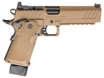 Springfield Prodigy Comp 9mm, 5" Barrel, Coyote Brown Cerakote, Optic Ready, 17 and 20rd
