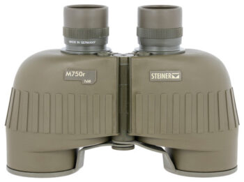 Steiner M750r Tactical Binocular, 7x50mm, Olive Drab Green, Range Finding Reticle