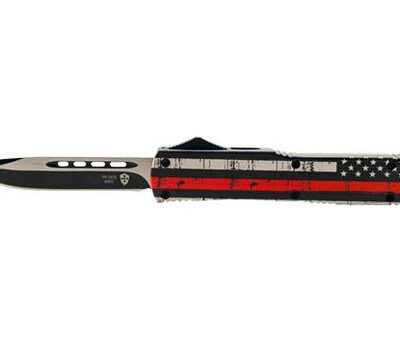 Templar Knife Slim Out The Front Back the Red, 3.5" Drop Point Blade