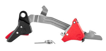 Timney Triggers Alpha Competition, Red Straight Trigger, Compatible Glock Gen 5