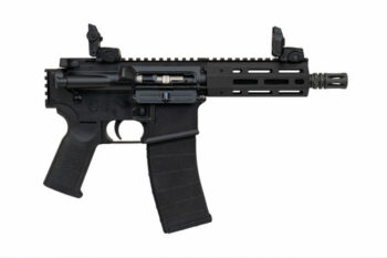 Tippmann M4-22 Micro Compact 22 LR, 7" Barrel, Black, Aluminum M-Lok Handguard 25rd