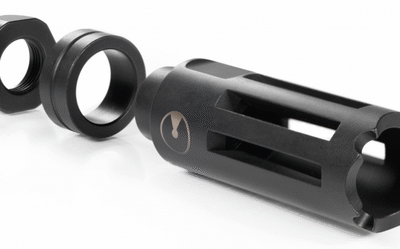 Ultradyne Nighthawk AR-10 Flashider .308 Win, 5/8-24 TPI, Dynamount Ready, Black