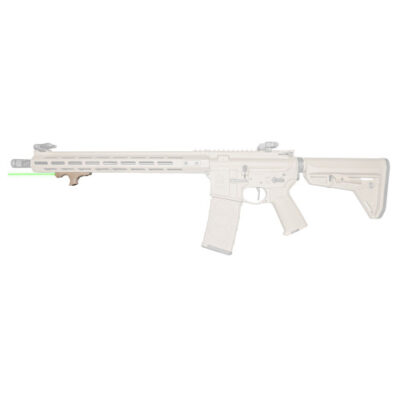 Viridian HS1 Handstop Green Laser, Flat Dar Earth, Picatinny Mount
