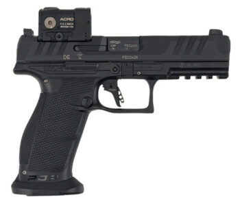 Walther PDP 9mm, 4.5" Barrel, Black, Aimpoint Acro Red Dot Sight, 18rd