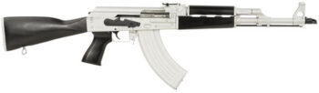 Zastava ZPAPM70 7.62x39, 16.3" Barrel, Silver Rec, Black Walnut Furniture, 30rd