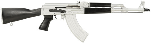 Zastava ZPAPM70 7.62x39, 16.3" Barrel, Silver Rec, Black Walnut Furniture, 30rd